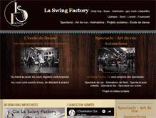 Tablet Screenshot of laswingfactory.com